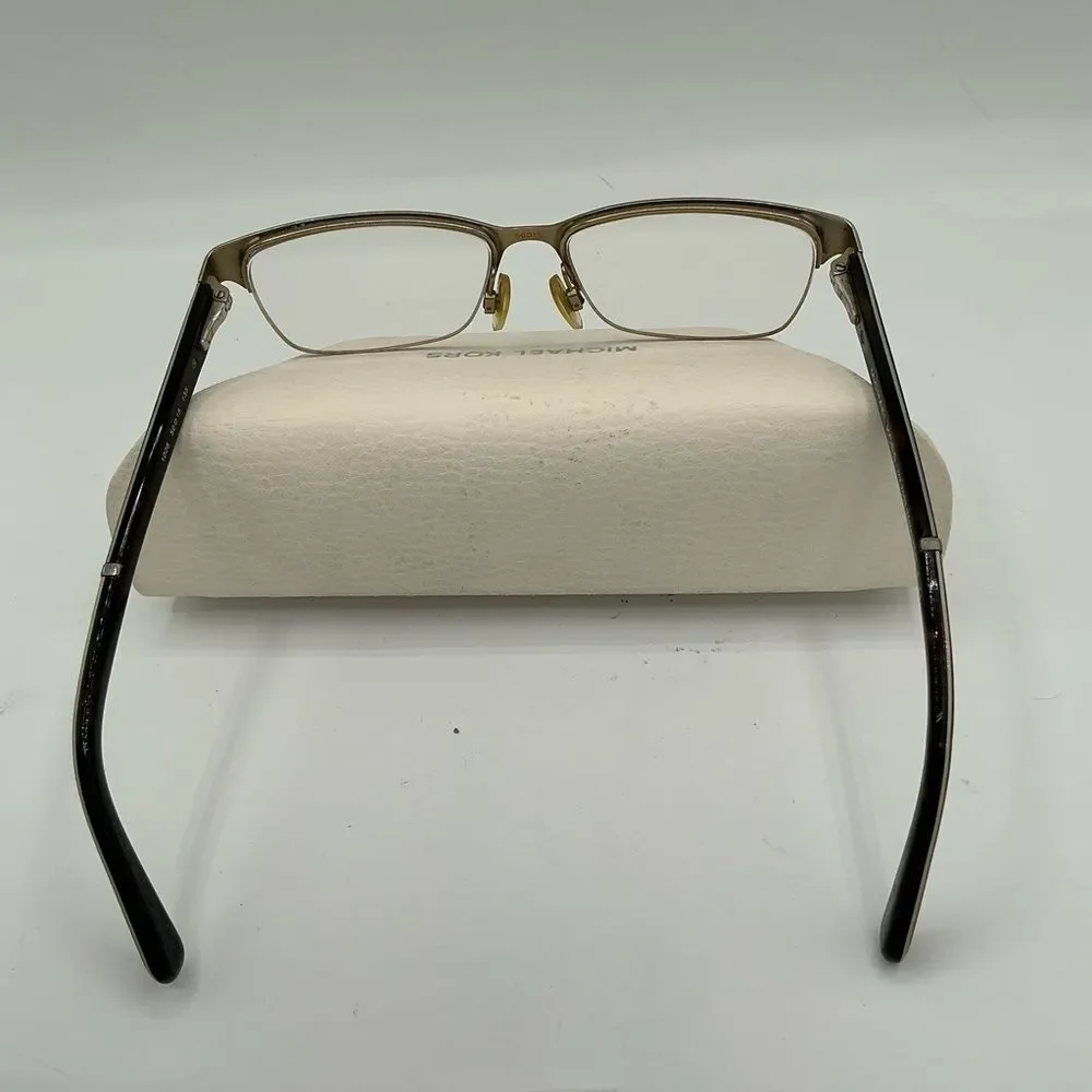Michael Kors Women's Glasses with Gold Frame MK 7002, case, cloth-frames only